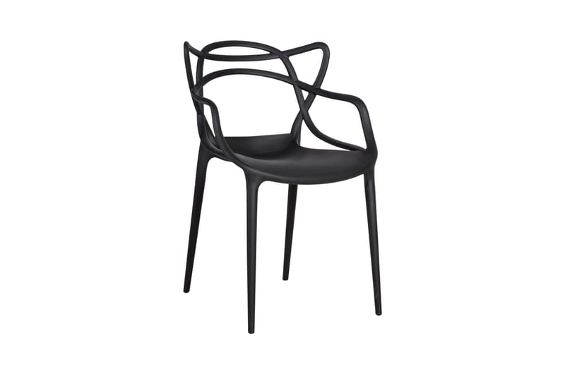 Stol BUTTERFLY 55x55xH52 / 83 cm farve: sort - Spisebordsstole & køkkenstole