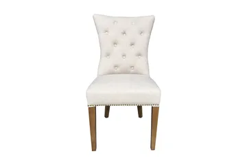 Stol HOLMES 55x68xH99cm stoffarve: beige - Møbler - Stole & lænestole - Spisebordsstole & køkkenstole