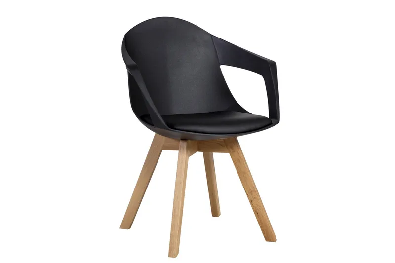 Stuart Stol Black||Wood, undefined