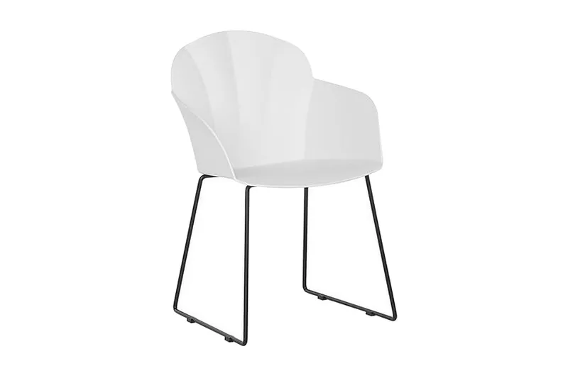 Sylvala Spisebordsstol 2stk, Hvid