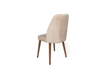 Taybah Spisebordsstol - Valnød finér/Cream - Møbler - Stole & lænestole - Spisebordsstole & køkkenstole