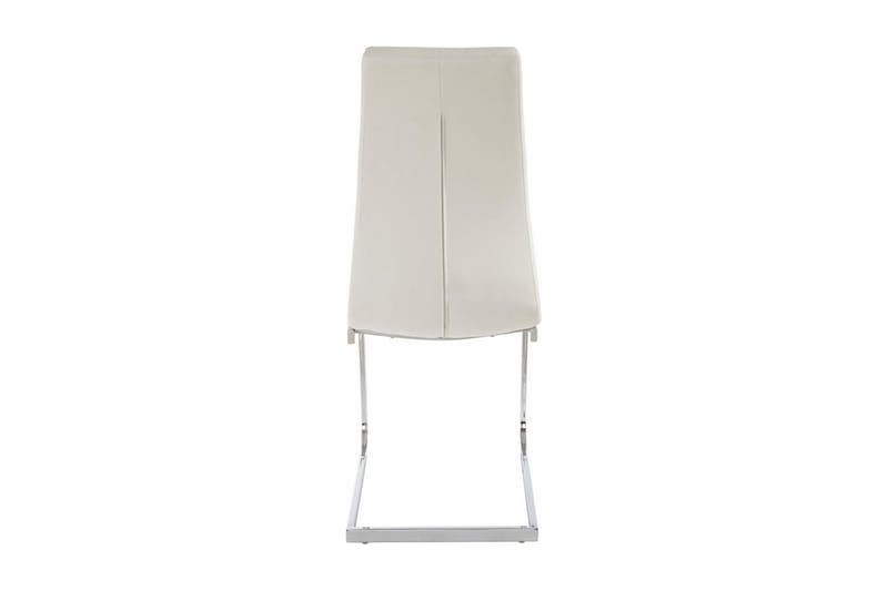 Tolna spisebordsstol kunstlæder 2 stk. - hvid - Spisebordsstole & køkkenstole