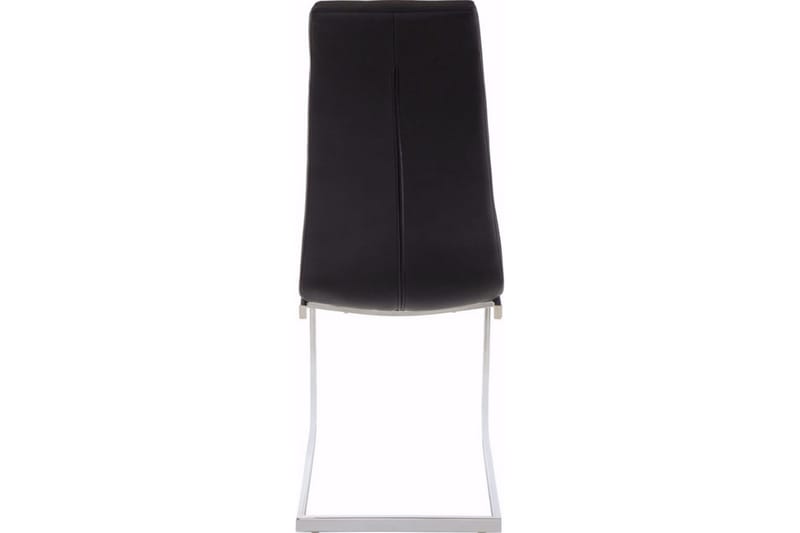 Tolna spisebordsstol kunstlæder 2 stk. - sort - Møbler - Stole & lænestole - Spisebordsstole & køkkenstole