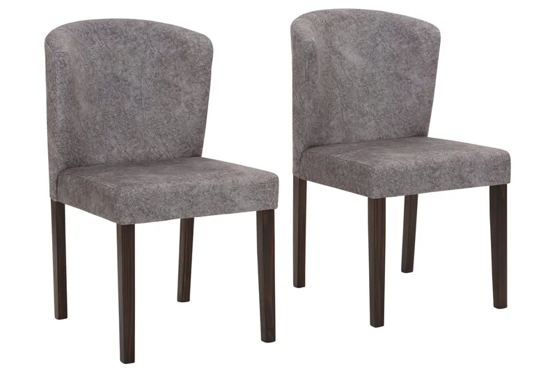 Ugglekull Spisebordsstol, Grå/Mørkebrun