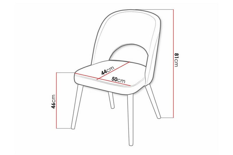 Uptown Matstol Black - Møbler - Stole & lænestole - Spisebordsstole & køkkenstole