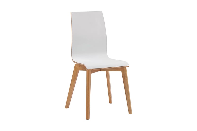 Veinge Køkkenstol - Hvid/Eg - Spisebordsstole & køkkenstole