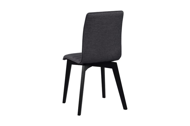 Veinge Køkkenstol med Hylde - Mørkegrå/Sort - Spisebordsstole & køkkenstole