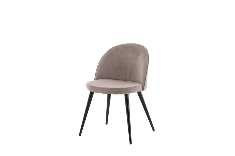Velvet Spisebordsstol Fløjl, Rosa