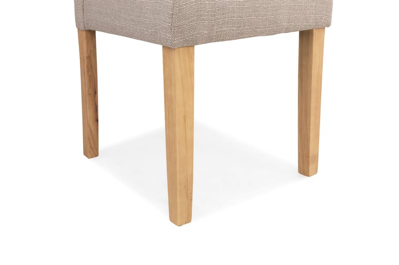 Viktor Spisebordsstol - Beige/Eg - Møbler - Stole & lænestole - Spisebordsstole & køkkenstole