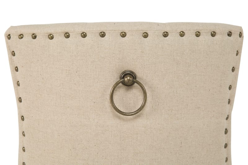 Viktoria Spisebordsstol med Nitter - Beige/Vintage - Møbler - Stole & lænestole - Spisebordsstole & køkkenstole