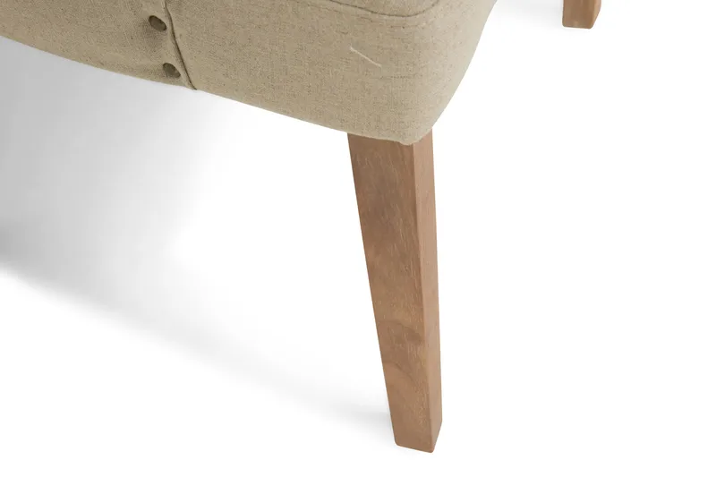 Viktoria Spisebordsstol med Nitter - Beige/Vintage - Møbler - Stole & lænestole - Spisebordsstole & køkkenstole