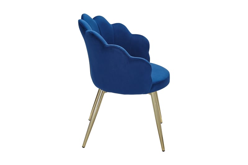 Willowdale Armstol - Mørkeblå / guld - Spisebordsstole & køkkenstole - Armstole