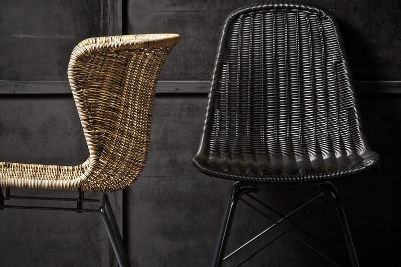 Wings Køkkenstol 2-pak - Natur - Møbler - Stole & lænestole - Spisebordsstole & køkkenstole