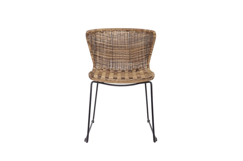 Wings Køkkenstol 2-pak - Natur - Møbler - Stole & lænestole - Spisebordsstole & køkkenstole