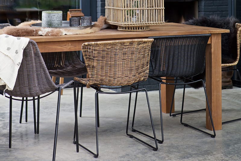 Wings Køkkenstol 2-pak - Natur - Møbler - Stole & lænestole - Spisebordsstole & køkkenstole