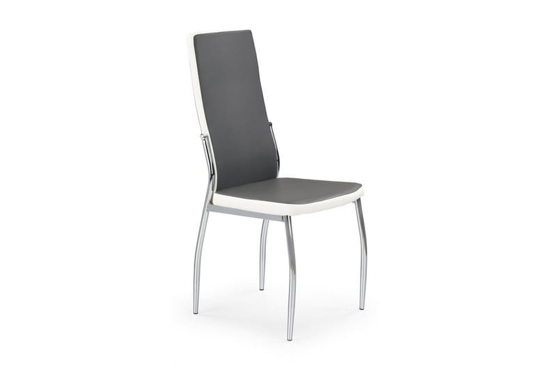 Wise Spisebordstol Kunstlæder - Grå - Spisebordsstole & køkkenstole