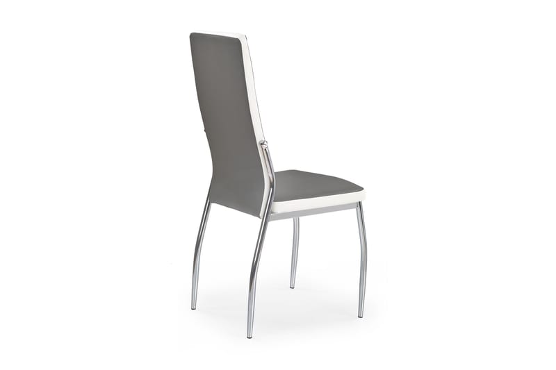 Wise Spisebordstol Kunstlæder - Grå - Spisebordsstole & køkkenstole