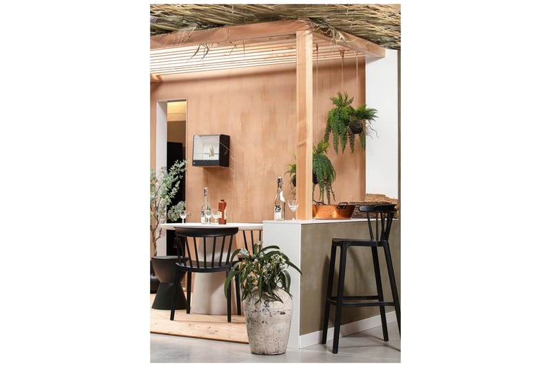 Yamuna Køkkenstol - Sort - Møbler - Stole & lænestole - Spisebordsstole & køkkenstole