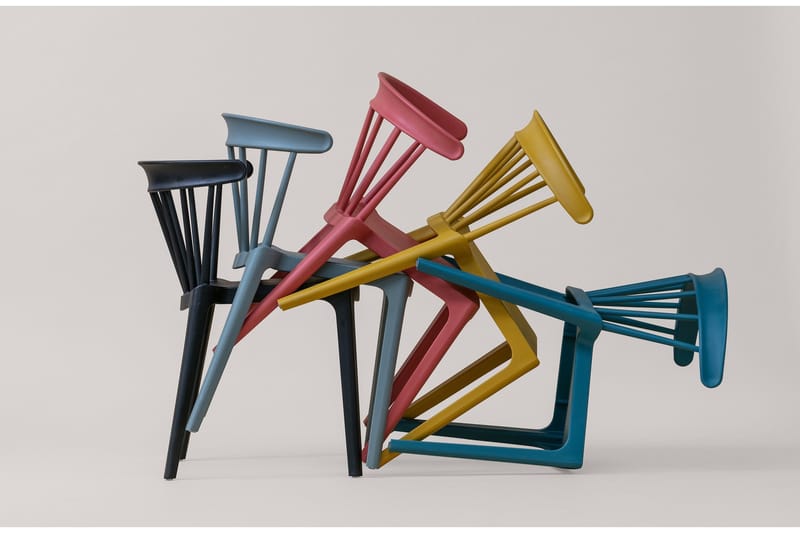 Yamuna Køkkenstol - Sort - Møbler - Stole & lænestole - Spisebordsstole & køkkenstole