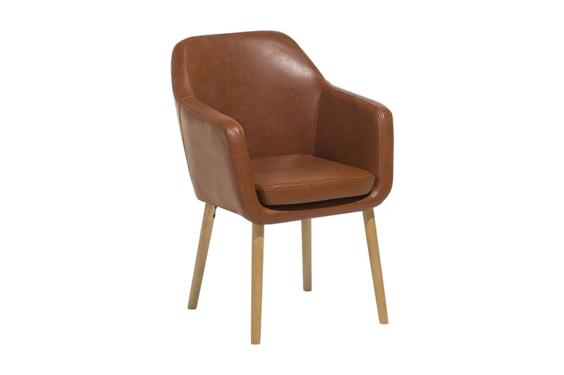 Yorkville stol - Brun - Spisebordsstole & køkkenstole - Armstole