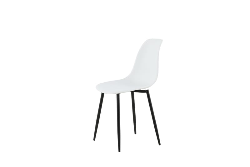 Ypas Spisebordsstol Hvid/Sort - Spisebordsstole & køkkenstole