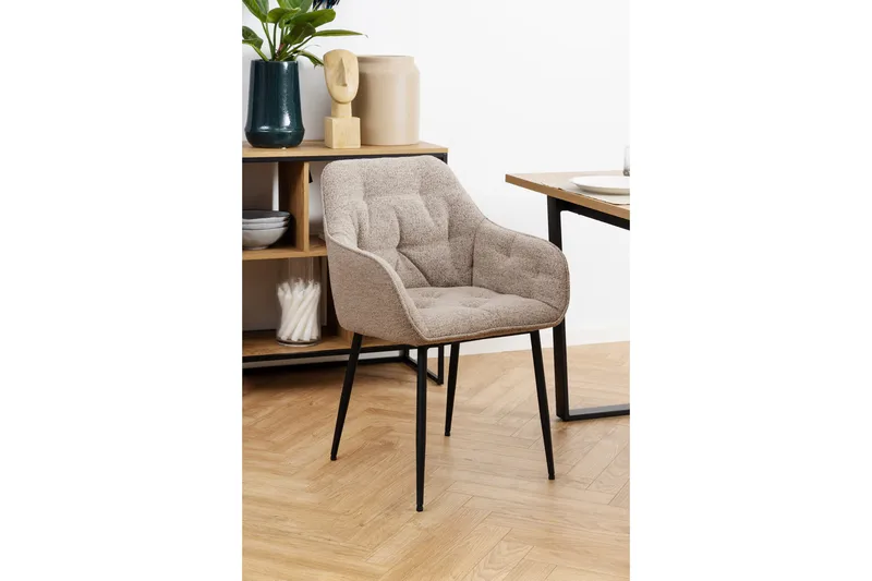 Zabinka Armlænsstol - Beige - Møbler - Stole & lænestole - Spisebordsstole & køkkenstole