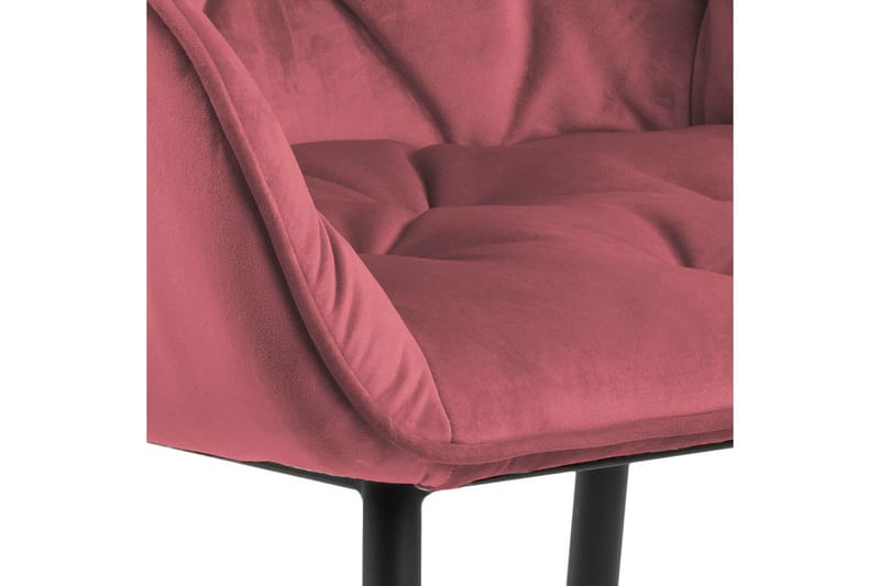 Zabinka Karmstol - Rød - Møbler - Stole & lænestole - Spisebordsstole & køkkenstole