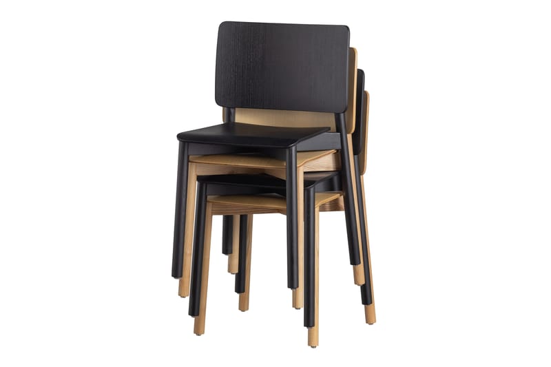 Zwaagdi Spisebordsstol - Sort - Spisebordsstole & køkkenstole
