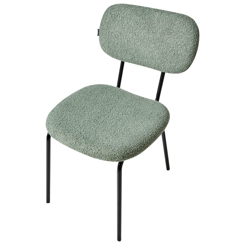 Spisestol Adair 2-pak - Grøn, Sort - Møbler - Stole & lænestole - Spisebordsstole & køkkenstole