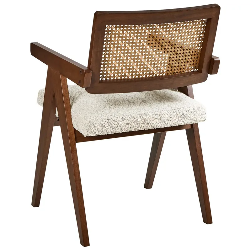 Spisestol Ava 2-pak - Mørkebrun, Beige - Møbler - Stole & lænestole - Spisebordsstole & køkkenstole