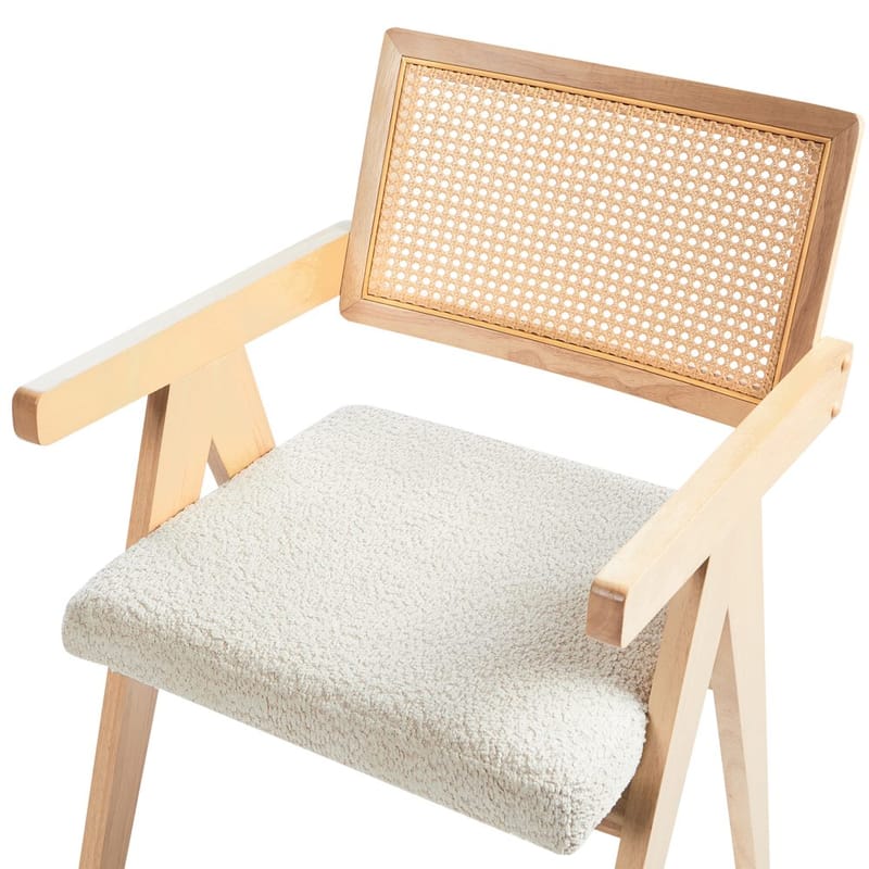 Spisestol Ava 2-pak - Lys brun, Beige - Møbler - Stole & lænestole - Spisebordsstole & køkkenstole