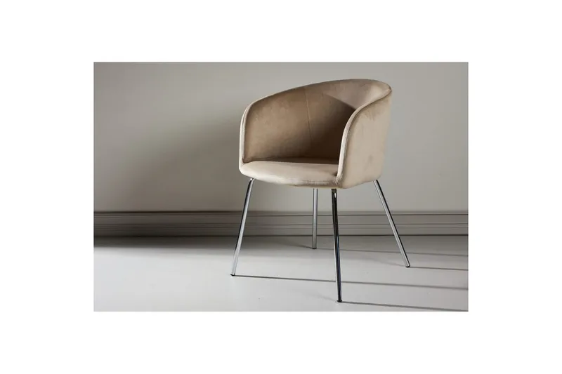 Spisestol Berit - Beige - Møbler - Stole & lænestole - Spisebordsstole & køkkenstole