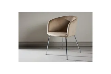 Spisestol Berit - Beige - Møbler - Stole & lænestole - Spisebordsstole & køkkenstole
