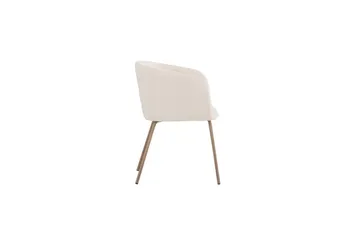 Spisestol Berit - Cream - Møbler - Stole & lænestole - Spisebordsstole & køkkenstole