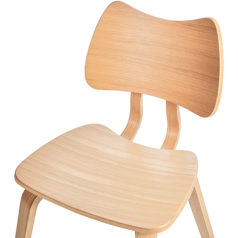 Spisestol Diana 2-pak - Lys brun - Møbler - Borde - Spisebordssæt