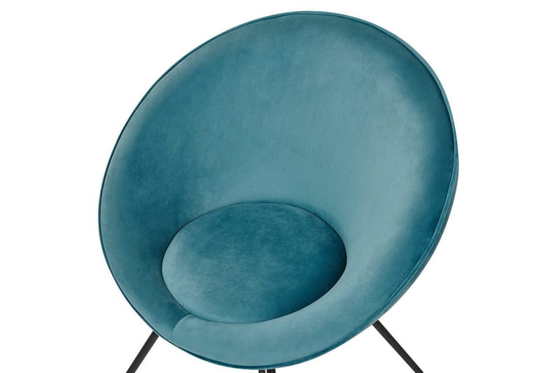 Spisestol Floby ll - Blå, sort - Møbler - Stole & lænestole - Lænestole