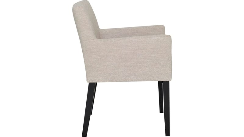 Spisestol Hammar med Armlæn i Boucléstof - beige - Møbler - Stole & lænestole - Spisebordsstole & køkkenstole