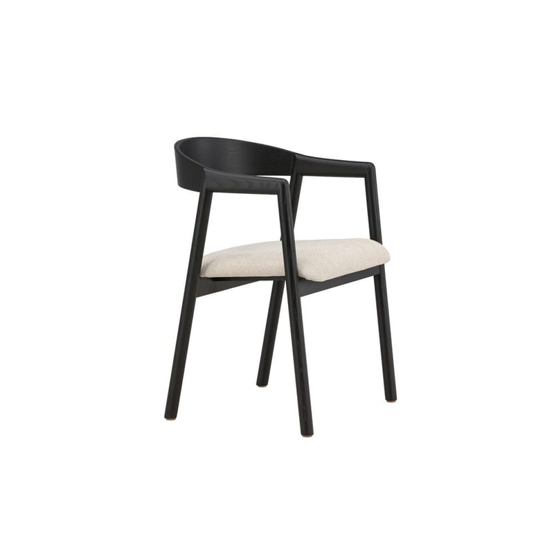 Spisestol Långön - Sort - Møbler - Stole & lænestole - Armstole