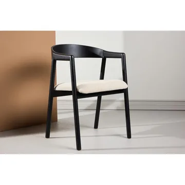 Spisestol Långön - Sort - Møbler - Stole & lænestole - Armstole