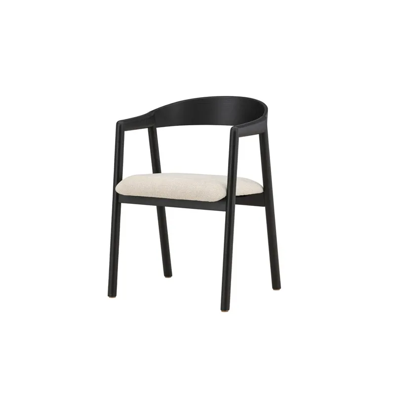 Spisestol Långön - Sort - Møbler - Stole & lænestole - Spisebordsstole & køkkenstole