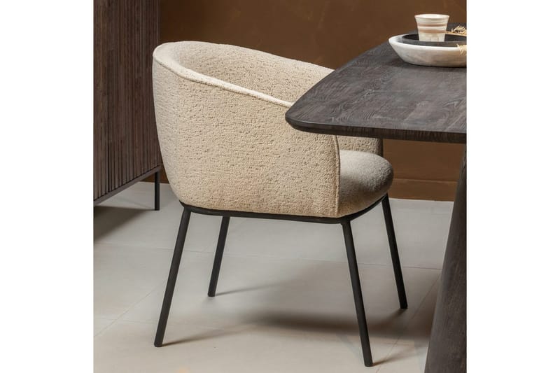 Spisestol Leon - Naturlig Melange - Møbler - Stole & lænestole - Spisebordsstole & køkkenstole