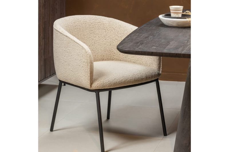 Spisestol Leon - Naturlig Melange - Møbler - Stole & lænestole - Spisebordsstole & køkkenstole