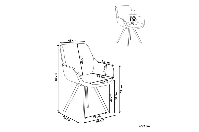 Spisestol Marcellus - Møbler - Stole & lænestole - Spisebordsstole & køkkenstole