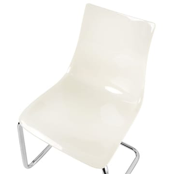 Spisestol Marshall 2-pak - Hvid, Sølv - Møbler - Stole & lænestole - Spisebordsstole & køkkenstole
