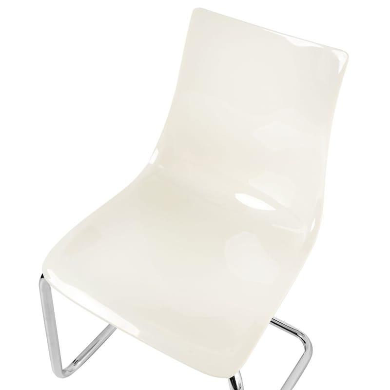 Spisestol Marshall 2-pak - Hvid, Sølv - Møbler - Stole & lænestole - Spisebordsstole & køkkenstole