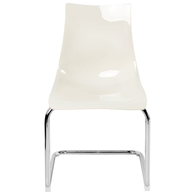 Spisestol Marshall 2-pak - Hvid, Sølv - Møbler - Stole & lænestole - Spisebordsstole & køkkenstole