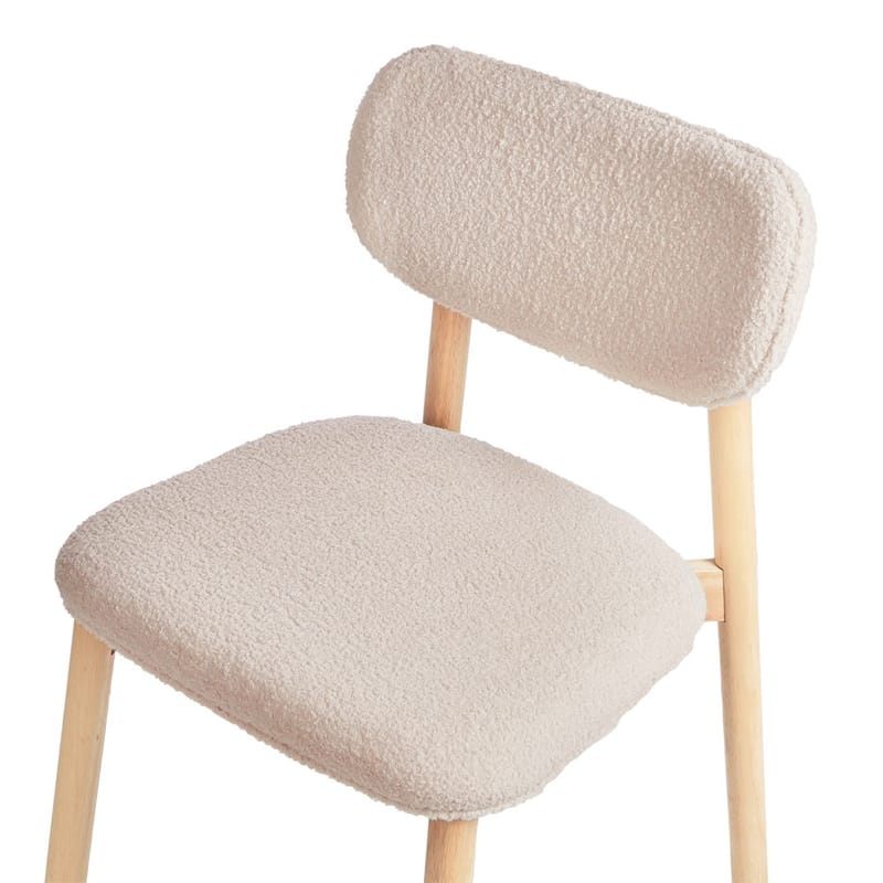 Spisestol Mills 2-pak - Brun, Beige - Møbler - Stole & lænestole - Spisebordsstole & køkkenstole