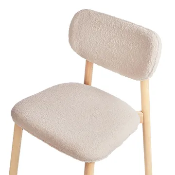 Spisestol Mills 2-pak - Brun, Beige - Møbler - Stole & lænestole - Spisebordsstole & køkkenstole
