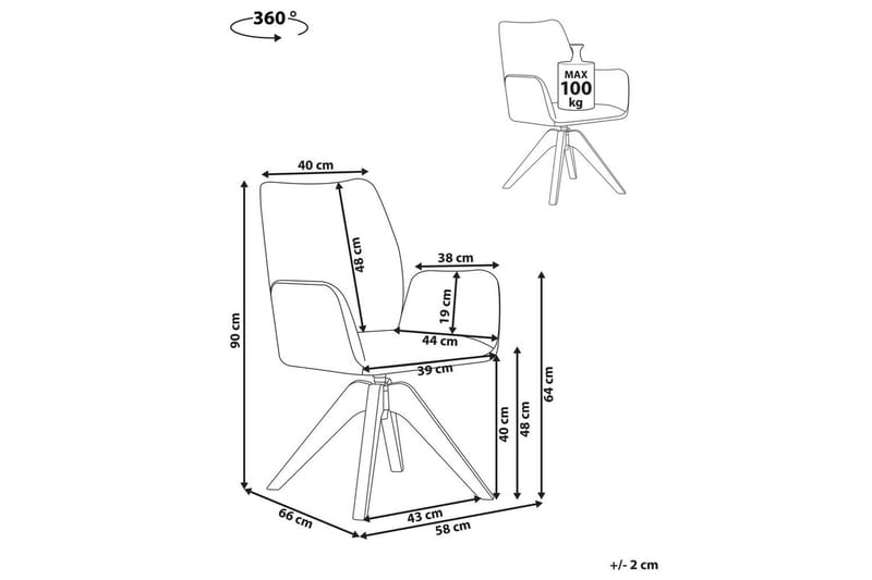 Spisestol Mokena - Møbler - Stole & lænestole - Lænestole