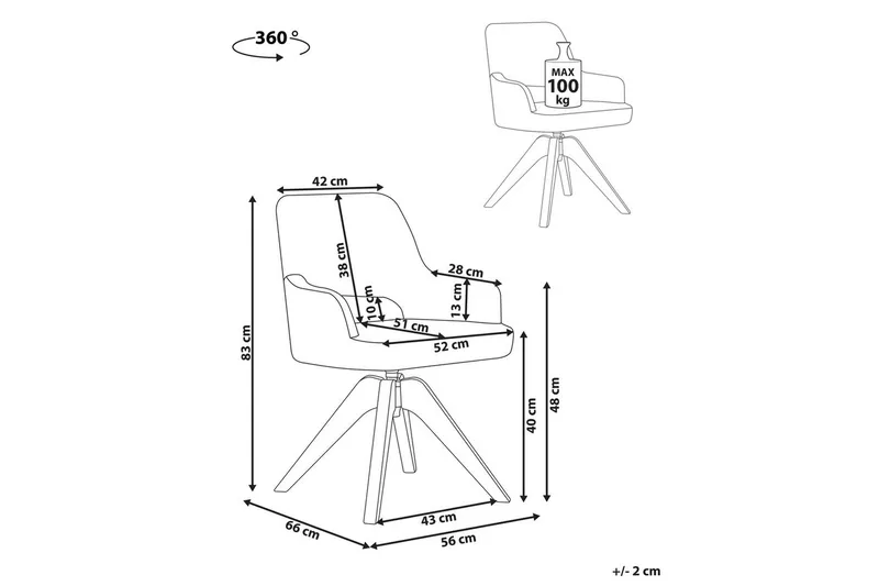 Spisestol Moravia - Møbler - Stole & lænestole - Lænestole